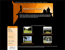 Tablet Screenshot of krabigolftours.com